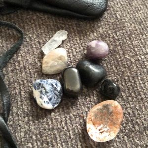 Stones. Each one has special powers. :) $13 a peac